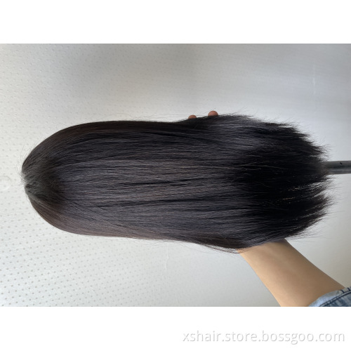 High density hd frontal hair products real bone straight deep wave peruvian bob blonde brazilian wigs lace front